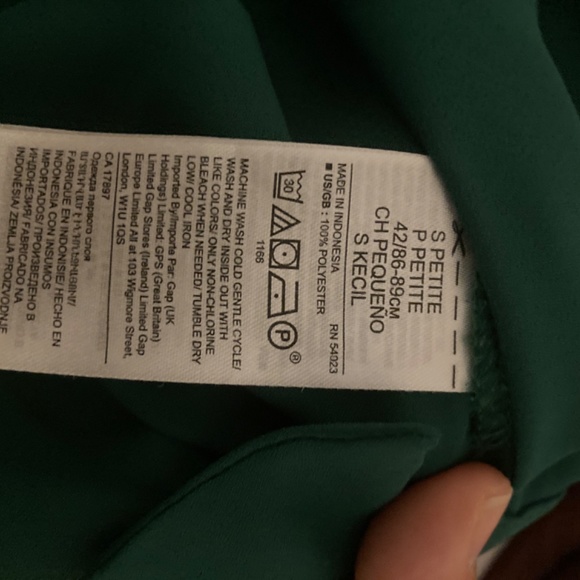 Flutter sleeve V neck Tie waist blouse - Picture 3 of 5